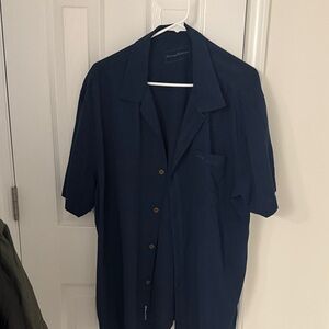 Tommy Bahama Navy Casual Button Down Shirt